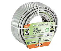 Шланг поливальний 3/4" 25м Silver Green Plus, сірий з салатовою полосою - мініатюра 2