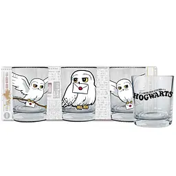 Набір склянок Warner Bros Chile Harry Potter Hedwig 250 мл 3 шт. (86005451) - мініатюра 3