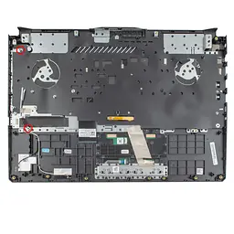 Верхня кришка для Asus FA506 FA566 FX506 FX566, RU/UA (топкейс+клавіатура, 8pin Backlit, 90NR0636-R31UA1) - мініатюра 2