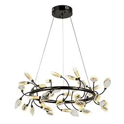 Люстра LED Levistella 7989300-36 led (600) PLBK, 22W, чорний, сучасний стиль, стельова - мініатюра 2