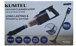 Порохотяг KUMTEL HVC-06 Black (стік ручний) - мініатюра 3