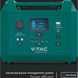 Зарядна станція V-TAC / 300 Вт / 288 Вт/ч / LiFePO4 (VT-303N) UA - мініатюра 9