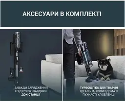 Акумуляторний пилосос Rowenta X-Force Flex 16.60 Animal RH9C71E0 - мініатюра 7