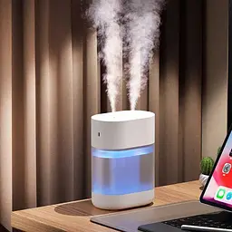 Зволожувач повітря акумуляторний XiaomiMeowPower Dual Xiaomist HuXiaomidifier 4000mAh 1L X1 White - мініатюра 3