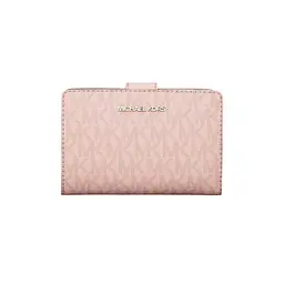 Жіночий гаманець MICHAEL KORS (середній, пудровий з логотипом)