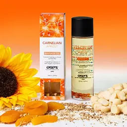 Масажна олія Exsens Carnelian Apricot Massage Oil, 100 мл - мініатюра 3