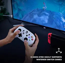 Геймпад джойстик для смартфона GameSir T4 Pro White MFi Multi-platform Game Controller - мініатюра 7