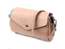 Компактна шкіряна сумка з трикутним клапаном Vintage 21,5х13,5х7 см sum0028984