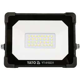 Прожектор Yato SMD LED 20 Вт 230 В 1900 Лм 30 діодів 140x124.5x32 мм чорний (YT-818231) - мініатюра 2
