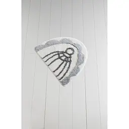 Килимок для ванної Chilai Home Sweet bird gri 50 x 60