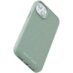 Чохол-накладка Njord Fabric MagSafe Case Turquoise для iPhone 15 Plus (NA52FA13) - мініатюра 5