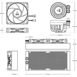 Система водяного охолодження Arctic Liquid Freezer III Pro 240 A-RGB (ACFRE00182A) [143373] - мініатюра 7