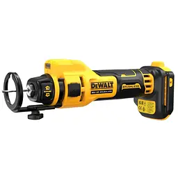 Фрезер акумуляторний для вирізання гіпсокартону DeWalt без АКБ та ЗП DCE555N