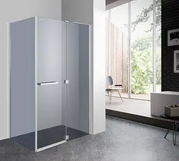 Душова кабіна Eger Megerka 120x80 см (без піддону) тоноване скло 599-330/1R - мініатюра 3