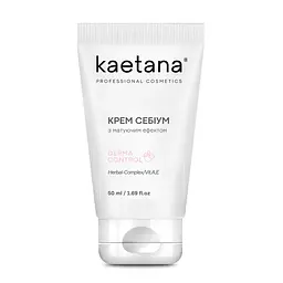 Крем Себіум матуючий для проблемної та жирної шкіри DermaControl Kaetana 50 мл