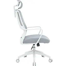 Офісне крісло OfficePro Harmony OC310-W-LG-LG White/Light Gray [167728] - мініатюра 7