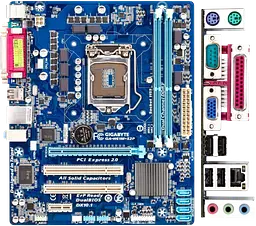 Материнська плата Gigabyte GA-H61M-S2P LGA 1155 (GA-H61M-S2P) Б/В - мініатюра 2