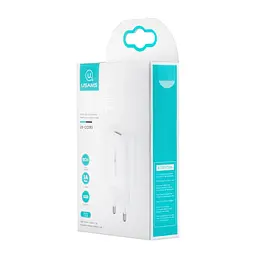 МЗП USAMS CC083 T22 Single USB QC3.0 Travel Charger ( EU ) White - мініатюра 2