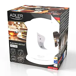 Електрочайник Adler AD 08 beige - мініатюра 10