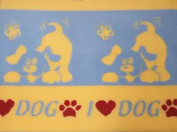 Килимок Jackson Textiles I LOVE DOG 160х100 см (JT-041-1) - мініатюра 2
