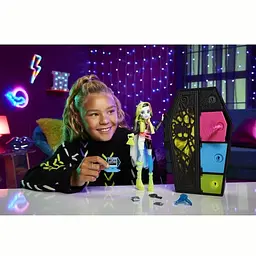 Набір-сюрприз Жахо-секрети Френкі Monster High Неонові та бомбезні (HNF79) - мініатюра 7