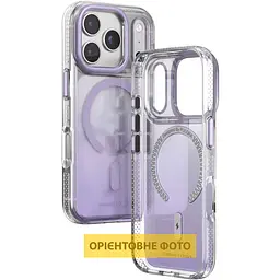Чохол TPU+PC Puloka Resplendent with Magnetic Fit для Apple iPhone 17 (6.3") Purple - мініатюра 2