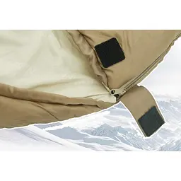 Спальник Naturehike MJ 600 (CNK2300SD014) -5°C з капюшоном - коричневий - мініатюра 5