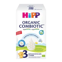 Дитяча суміш HiPP Organic Combiotic 3 500 г (1031099) - мініатюра 3