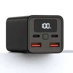 Зовнішній акумулятор для ноутбуків XO PB97 65w 20000 mah чорний