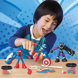 Набір для творчості з масою для ліплення Hasbro Play-doh Пригоди героїв (G0333) - мініатюра 9
