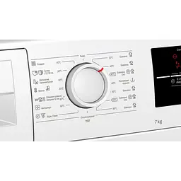 Пральна машина Bosch з фронтальним завантаженням WAJ20170UA, 7кг, 1000, A+++(-20%), 60см, Дисплей, Білий (WAJ20170UA) - мініатюра 4
