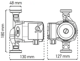 Насос циркуляційний відцентровий Koer Kp.GRS-25 / 6-180 KP0249 - мініатюра 5