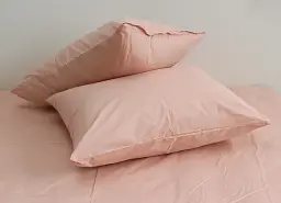 Комплект постільної білизни TAG Tekstil Pale Blush Євро - мініатюра 3