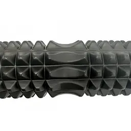 Масажний ролик Grid Roller v.1.2 EasyFit EF-2022-BK 33 см, Чорний - мініатюра 2