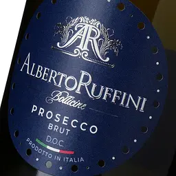 Вино ігристе Alberto Ruffini Prosecco Brut біле брют 0.75 л 11% - мініатюра 5