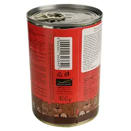 Вологий корм для собак Dolina Noteci Superfood з м'ясом яловичини та гусячим серцем 400 г - мініатюра 2