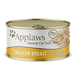 Консервований корм для котів Applaws Chicken Breast in Broth з куркою 156г