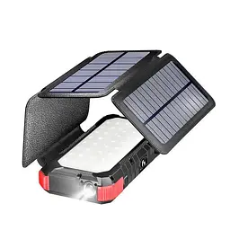 Зовнішній акумулятор на сонячній панелі 20000mAh PN-W12Pro Solar Power bank - мініатюра 8
