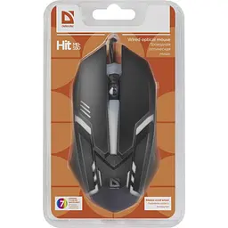 Мишка Defender Hit MB-550 Black (52550) - мініатюра 6