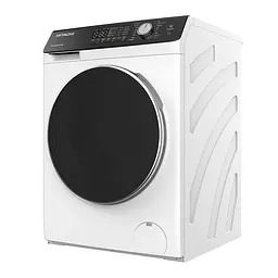 Прально-сушильна машина Hitachi фронтальна, 8(5)кг, 1400, A, 60см, дисплей, пара, інвертор, білий - мініатюра 4