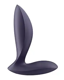 Анальна пробка з вібрацією Satisfyer - Power Plug, синій - мініатюра 3