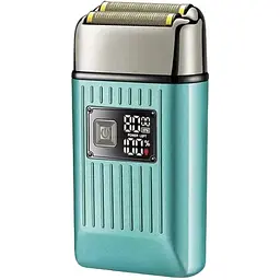 Електробритва сіткова XPRO V-357 для чоловіків для сухого та вологого гоління бірюзова (41884-VGR V-357_689) - мініатюра 2