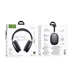 Навушники Bluetooth Hoco W65 Plus Happy ANC BT headphones Black - мініатюра 2