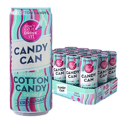 Напій Candy Can Sparkling Cotton Candy Zero Sugar 330 мл - мініатюра 5