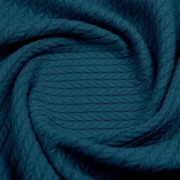 Плед-покривало Cosas Knitted Braid Ocean косичка 75х95 см (Blanket_63Ocean_KnittedBraid_75x95) - мініатюра 3