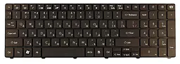 Клавіатура для ноутбука Acer Packard Bell (TM81, TM82, TM86, TM87, TM89, TM94) Black, (No Frame)