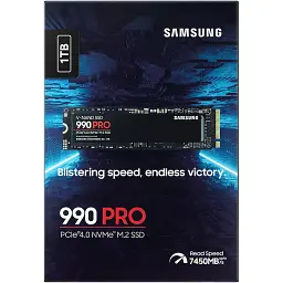 Накопичувач SSD M.2 2280 1TB 990 PRO Samsung (MZ-V9P1T0BW) - мініатюра 4