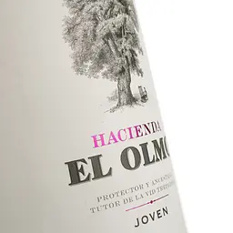 Вино Hacienda el Olmo Joven, червоне, сухе, 0,75 л - мініатюра 3