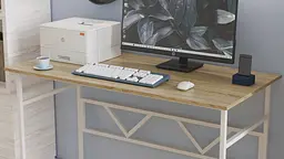 Комп'ютерний стіл Ferrum-decor Раян 75x100x60 білий ДСП Дуб Сонома 16мм (FRD-101122) - мініатюра 5
