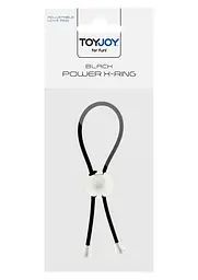 Ерекційне кільце ToyJoy Power X Ring Black (чорний) - мініатюра 3